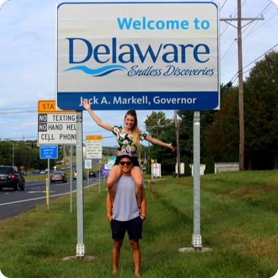 Delaware State Sign