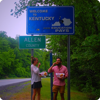 Kentucky State Sign